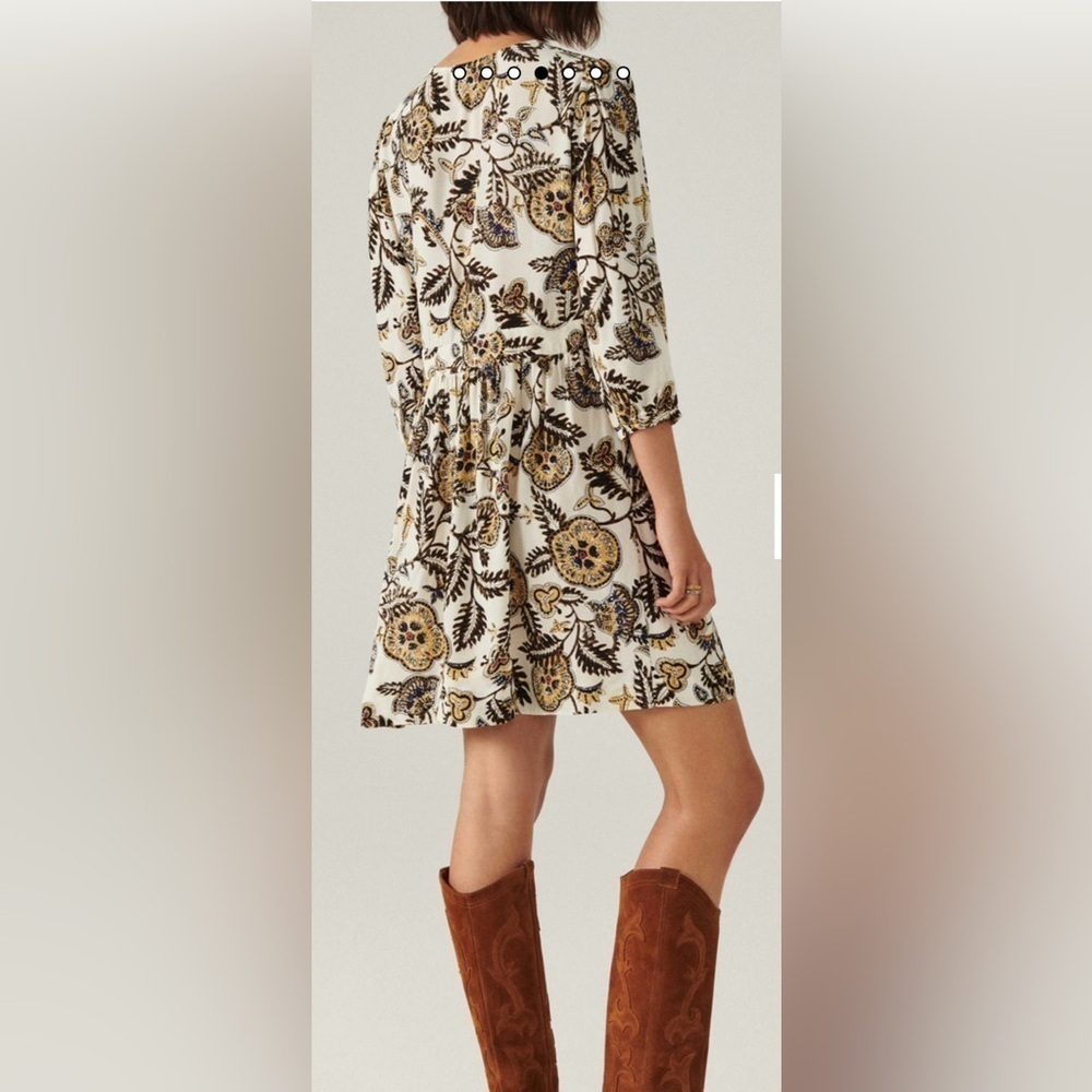 BA&SH | Volver boho short dress | size xs
